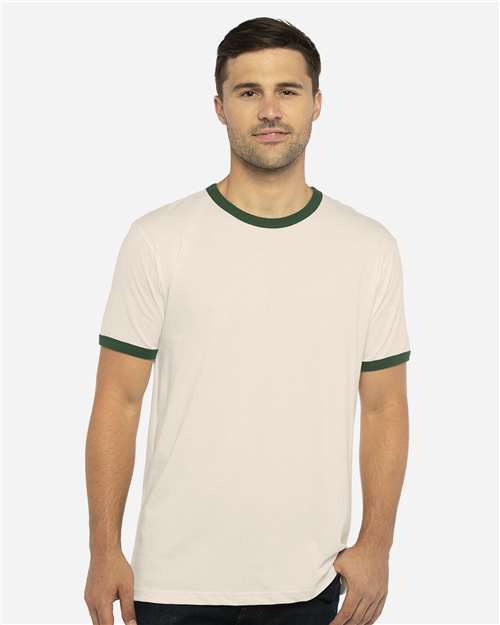 Unisex Cotton Ringer T-Shirt Image 5