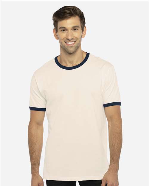 Unisex Cotton Ringer T-Shirt Image 7