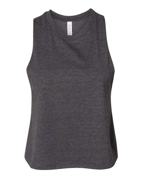 Women's Racerback Crop Tank Image 3