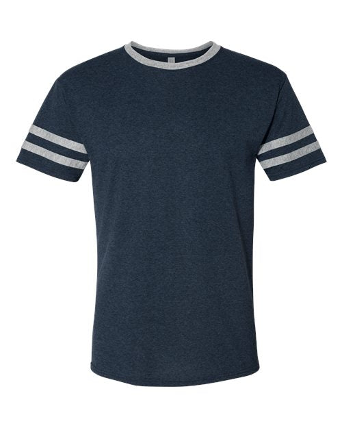 Unisex Triblend Varsity Ringer T-Shirt Image 2