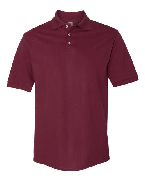 Men's 100% Ring-Spun Cotton Piqué Polo Image 5
