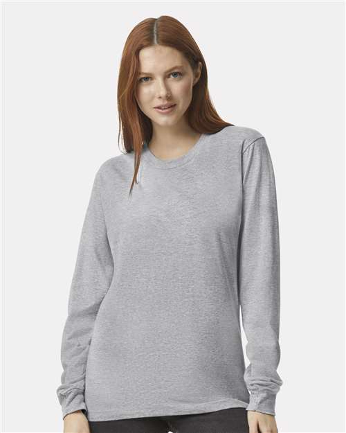 Unisex Fine Jersey Long Sleeve Tee Image 6
