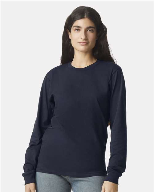 Unisex Fine Jersey Long Sleeve Tee Image 7
