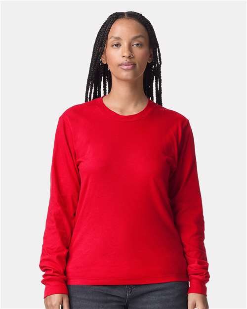 Unisex Fine Jersey Long Sleeve Tee Image 10