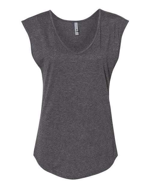 Women's Festival Sleeveless Deep V-Neck T-Shirt Image 5