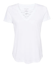 Women’s Cage Front T-Shirt Image 1