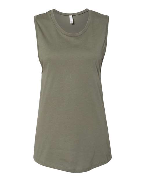 Women's Jersey Muscle Tank Image 14