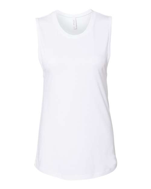 Women's Jersey Muscle Tank Image 17