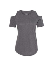 Women's Cold Shoulder T-Shirt Image 1