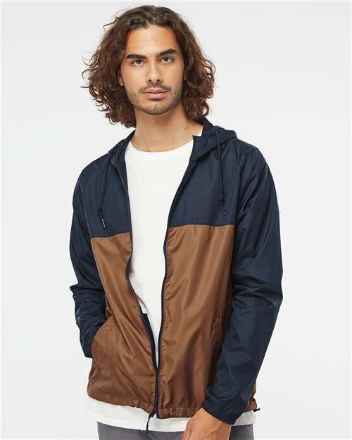 Men's Lightweight Windbreaker Full-Zip Jacket Image 12