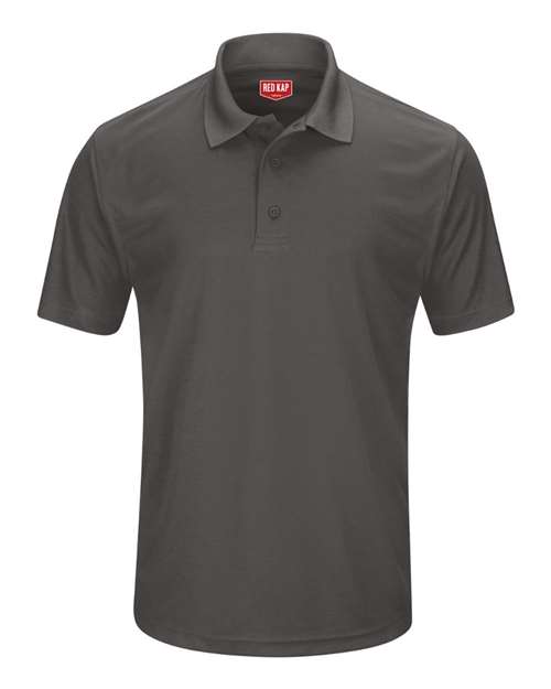 Men's Short Sleeve Performance Knit Pocketless Core Polo Image 4