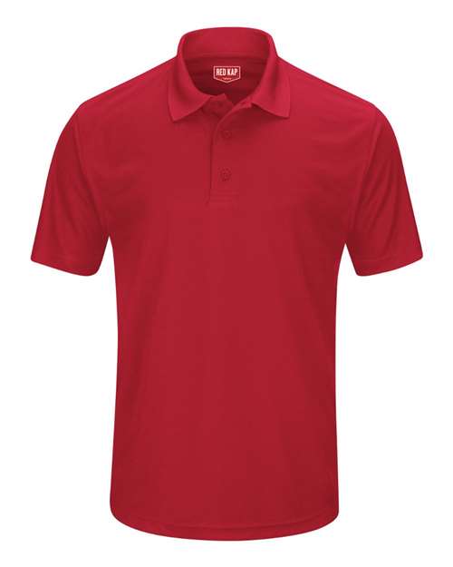Men's Short Sleeve Performance Knit Pocketless Core Polo Image 9