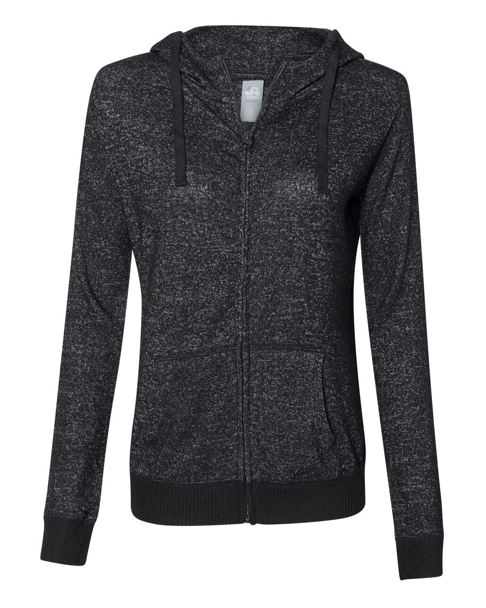 Women’s Cozy Jersey Hooded Full-Zip
