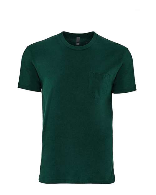 Unisex Cotton Pocket T-Shirt Image 4