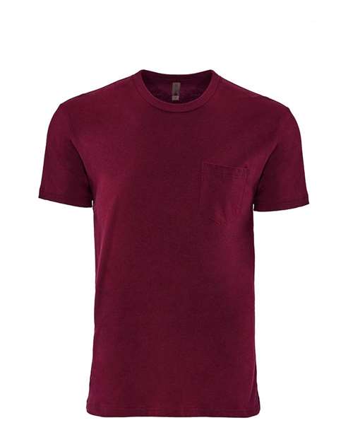 Unisex Cotton Pocket T-Shirt Image 7