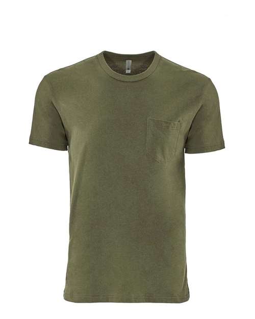 Unisex Cotton Pocket T-Shirt Image 9