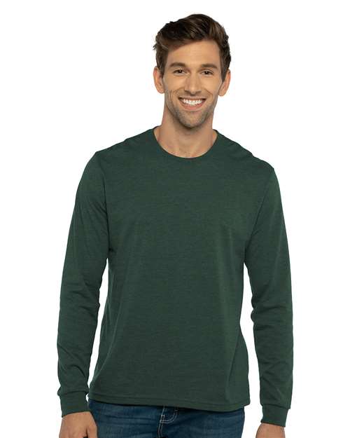 Unisex Sueded Long Sleeve T-Shirt Image 5