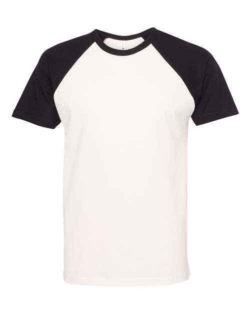 Unisex Cotton Raglan T-Shirt Image 4