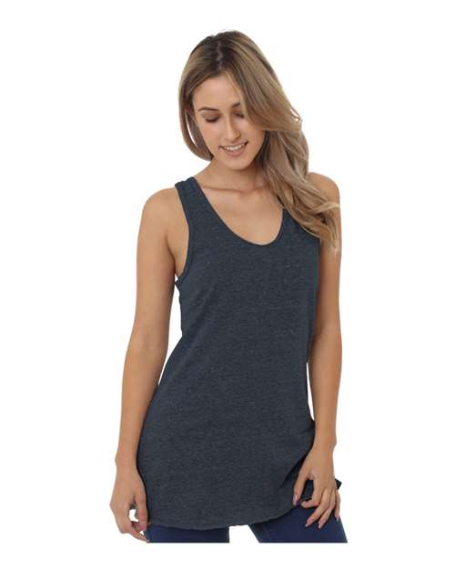 Women's USA-Made Triblend Tank Top Image 4