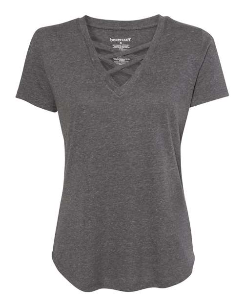 Women’s Cage Front T-Shirt Image 3