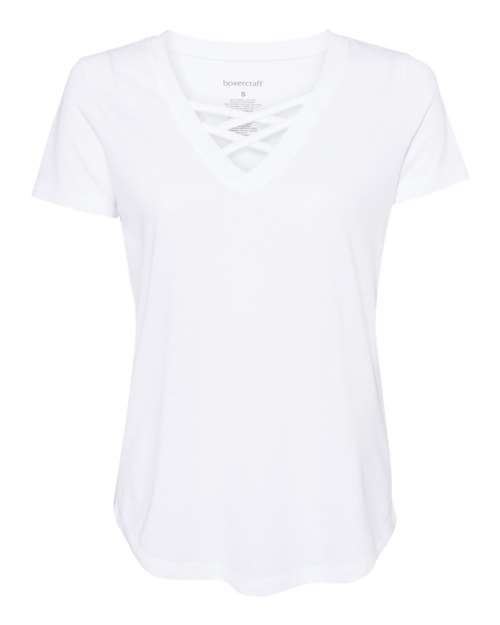 Women’s Cage Front T-Shirt Image 5