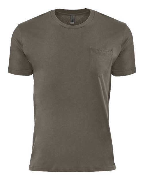 Unisex Cotton Pocket T-Shirt Image 6