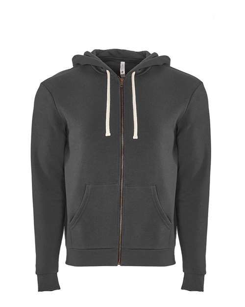 Unisex Santa Barbara Full-Zip Hoodie Sweatshirt Image 4