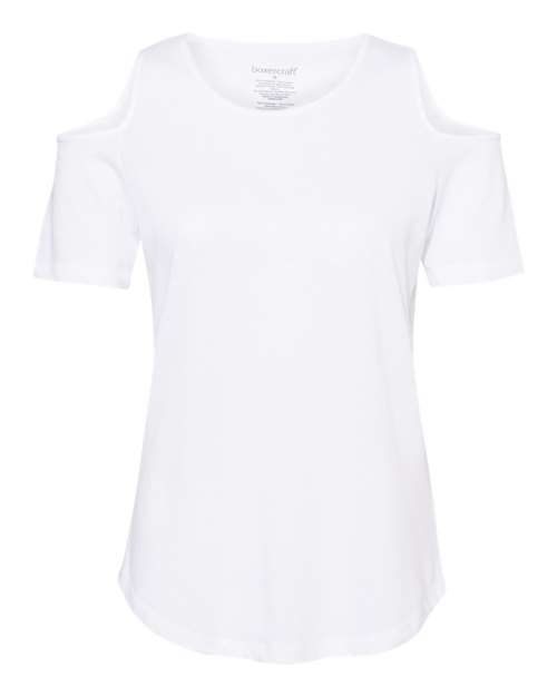 Women's Cold Shoulder T-Shirt Image 4
