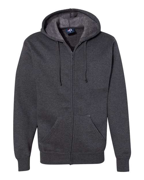 Men's Premium Full-Zip Hooded Sweatshirt Image 3