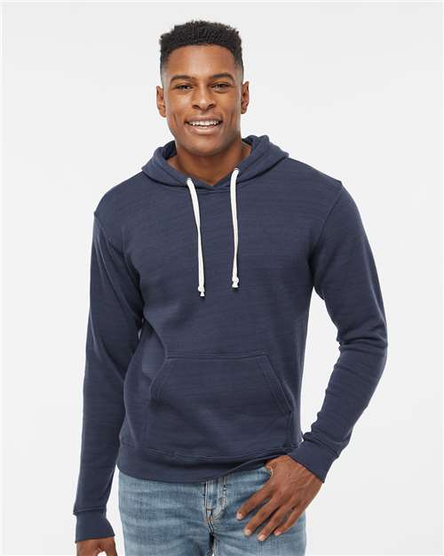 Men's Triblend Fleece Hooded Sweatshirt Image 37