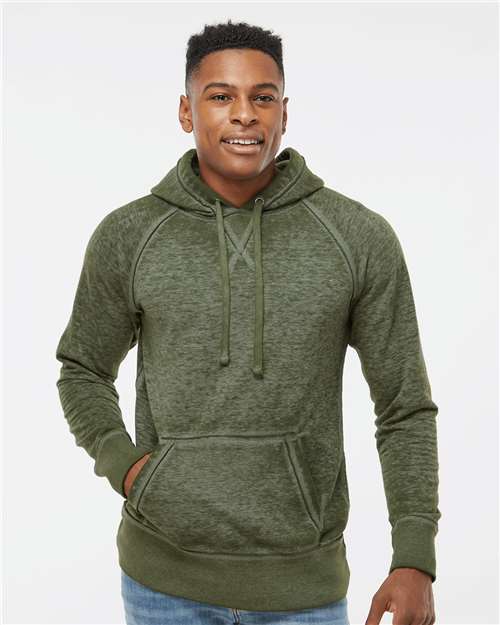 Men's Vintage Zen Fleece Hooded Sweatshirt Image 9