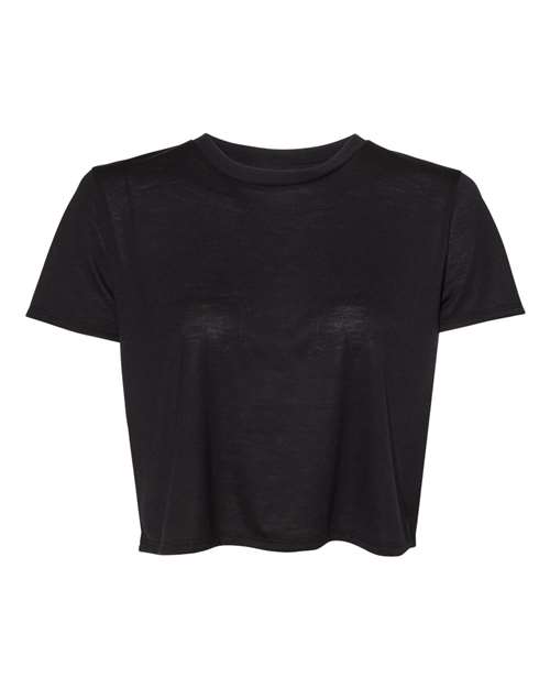 Women’s Flowy Crop Tee Image 3