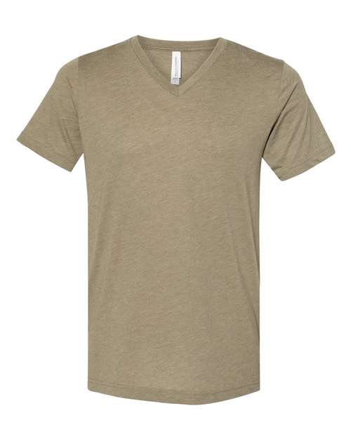 Unisex Triblend V-Neck Tee Image 19