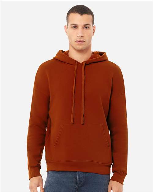Unisex Sponge Fleece Drop Shoulder Hoodie Sweatshirt Image 4