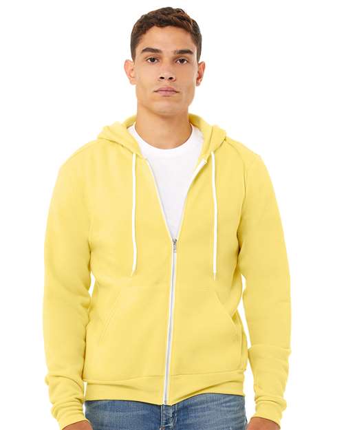 Unisex Sponge Fleece Full-Zip Hoodie Sweatshirt Image 51