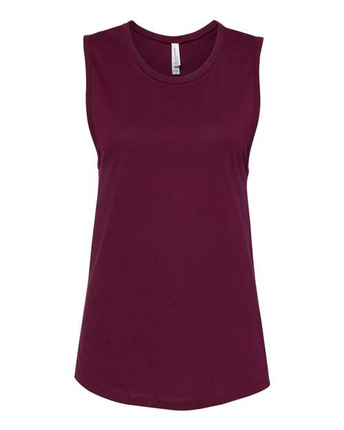 Women's Jersey Muscle Tank Image 12