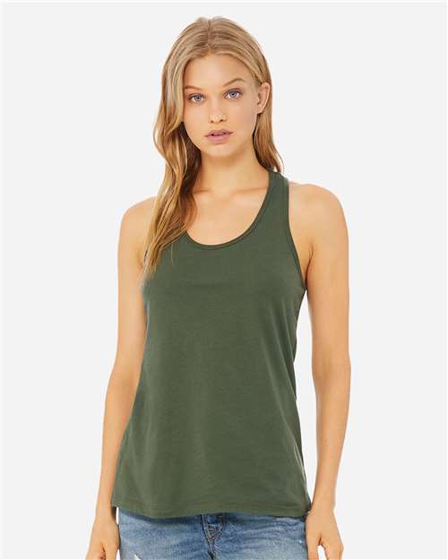 Women's Jersey Racerback Tank Image 9