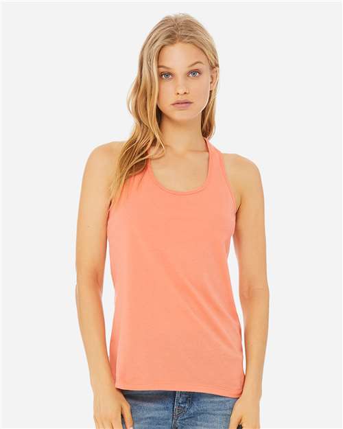 Women's Jersey Racerback Tank Image 13