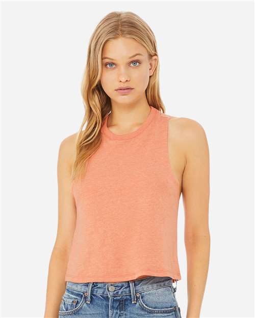 Women's Racerback Crop Tank Image 15