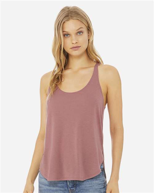 Women's Flowy Tank with Side Slit Image 7