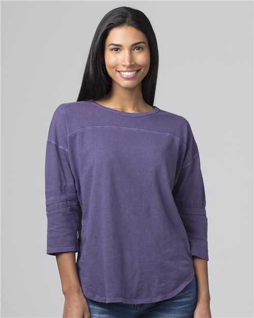 Women's Garment-Dyed Vintage Jersey Image 1