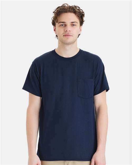 Unisex Workwear Pocket T-Shirt Image 4