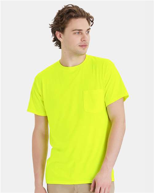 Unisex Workwear Pocket T-Shirt Image 5