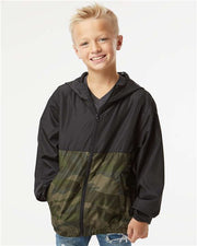 Youth Lightweight Windbreaker Full-Zip Jacket Image 1