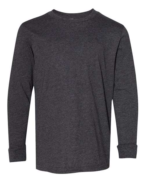 Youth Fine Jersey Long Sleeve Tee Image 22