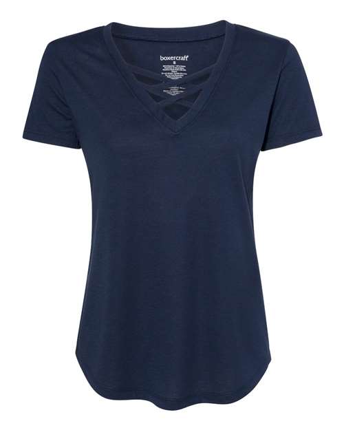 Women’s Cage Front T-Shirt Image 4