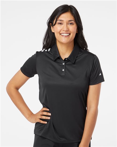 Women's 3-Stripes Shoulder Polo Image 1