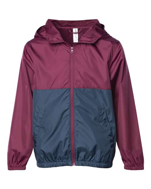 Youth Lightweight Windbreaker Full-Zip Jacket Image 5