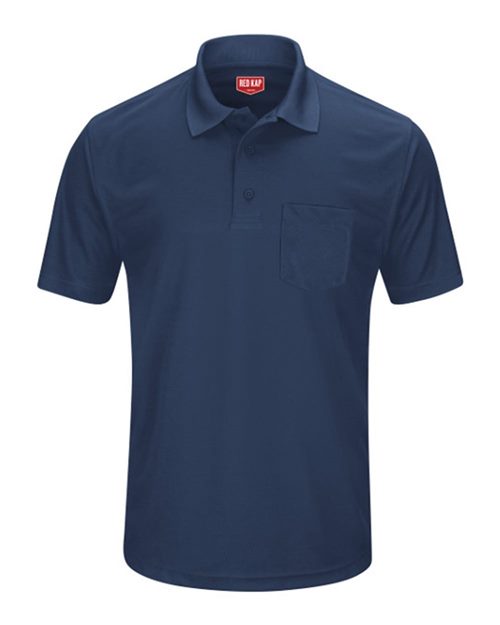 Men's Performance Knit Pocket Polo Image 1