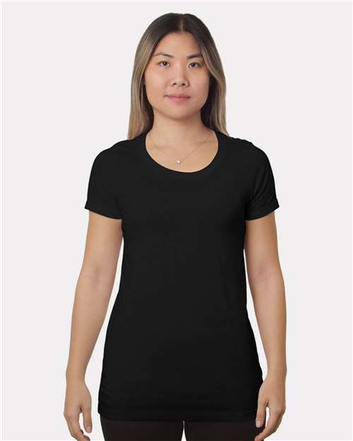 Women's Fine Jersey T-Shirt Image 2